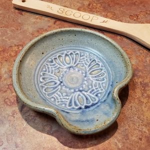 Stoneware Spoon Rest
